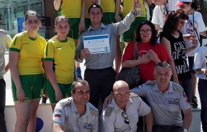 Отборът на ОУ „Братя Миладинови“ на първо място на състезанието по Гражданска защита